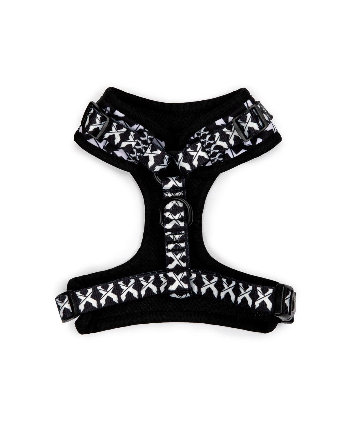 Rex Dog Harness (Black/White)