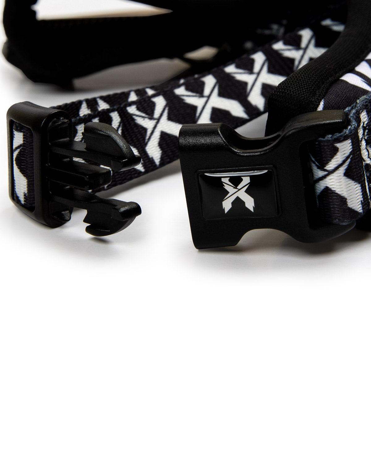 Rex Dog Harness (Black/White)