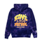 Rave Patrol Purple Dye Hoodie