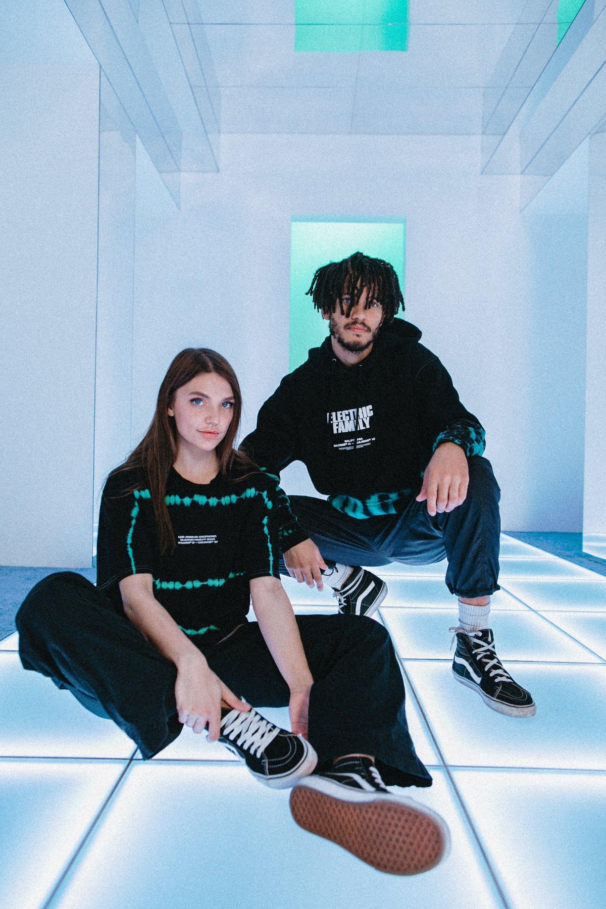 T-shirt Dope AF édition Limitée Electric Family - Noir, Taille L, Homme, Occasion Parfait état