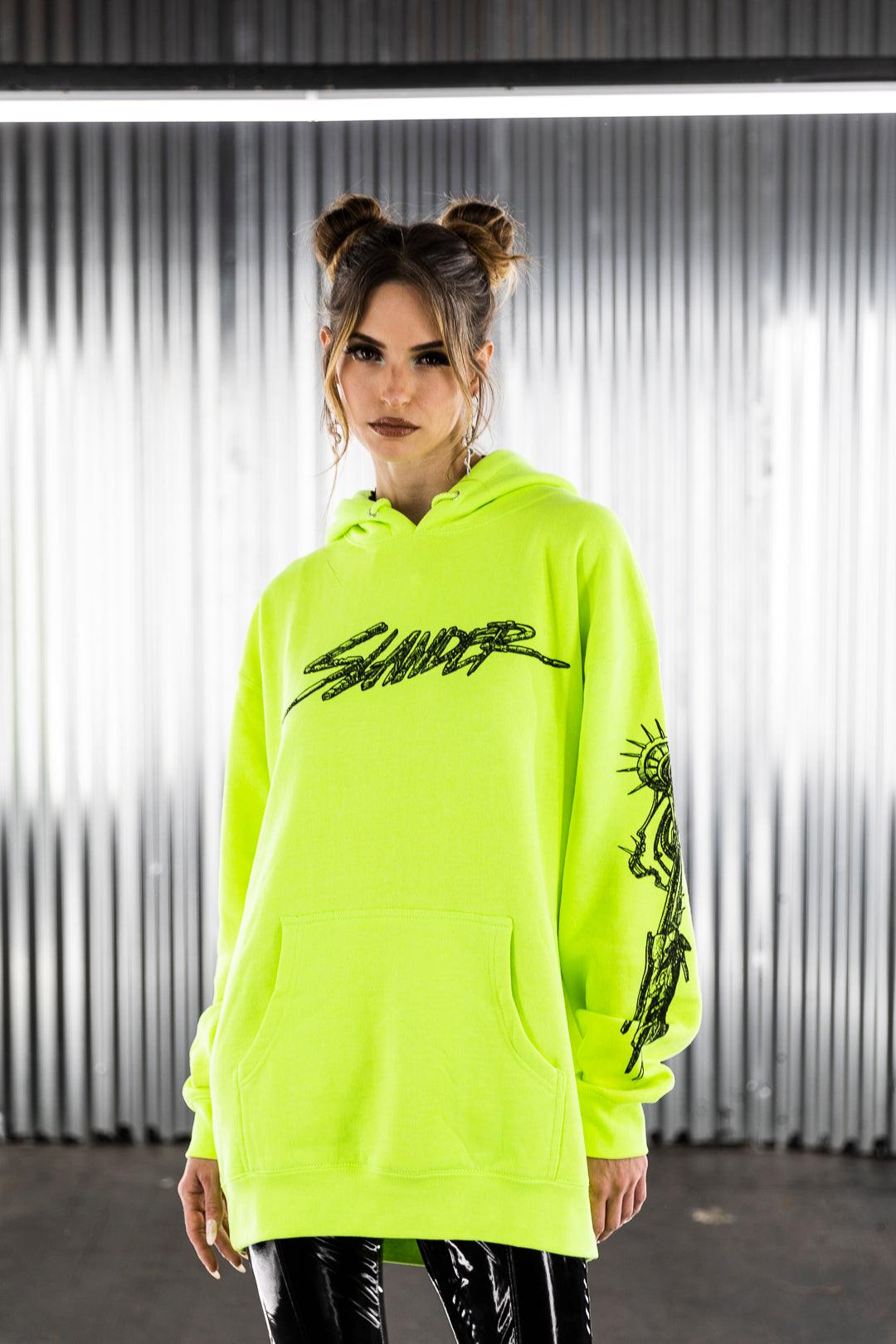 NEON MECHANICAL HOODIE (LIGHTWEIGHT)