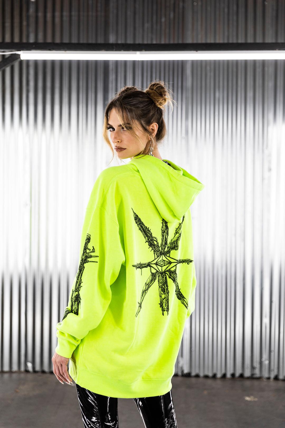 NEON MECHANICAL HOODIE (LIGHTWEIGHT)