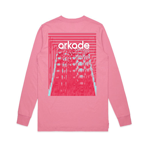 Arkade Pink Long Sleeve - Long Sleeve -  Arkade-  Electric Family Official Artist Merchandise