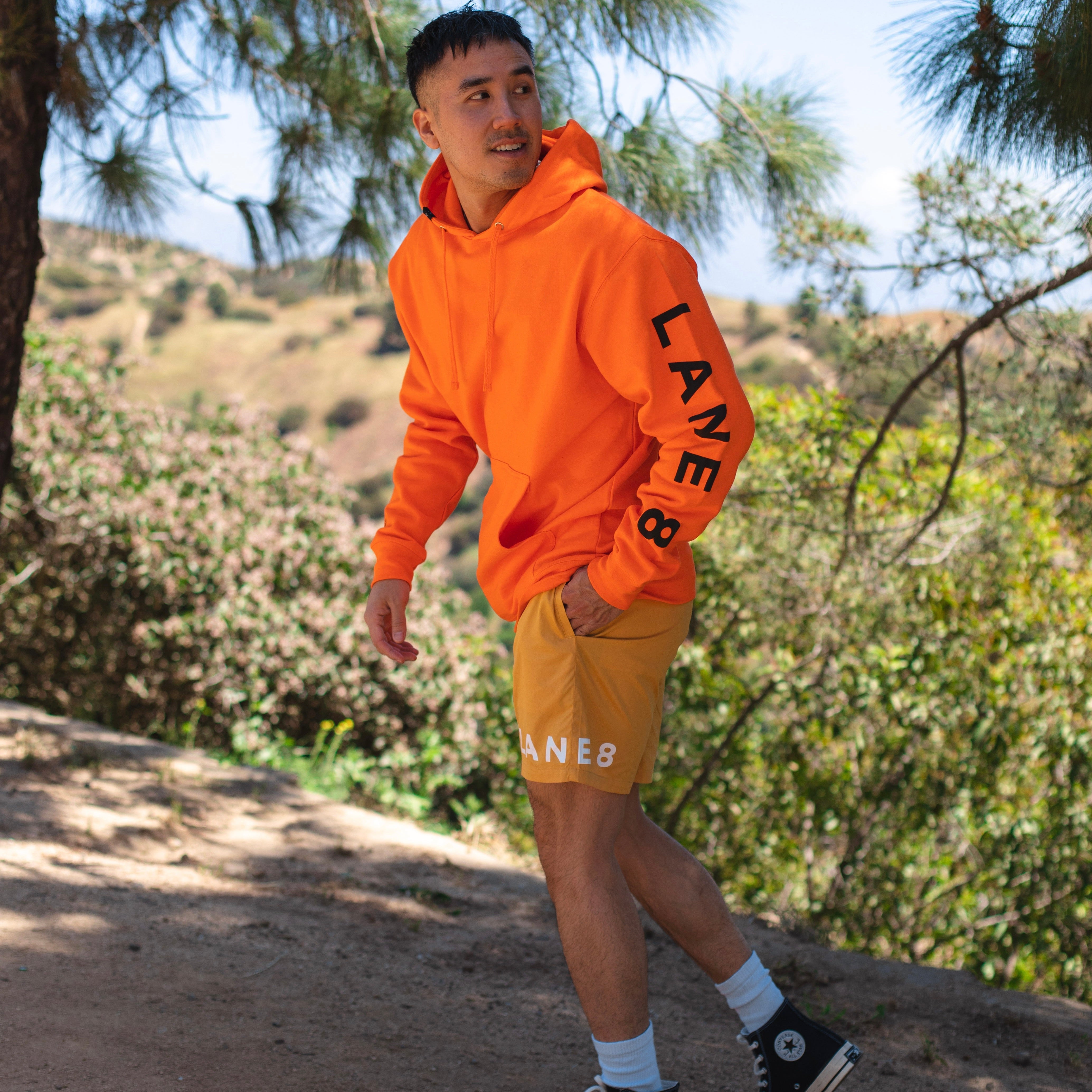 Orange Hoodie