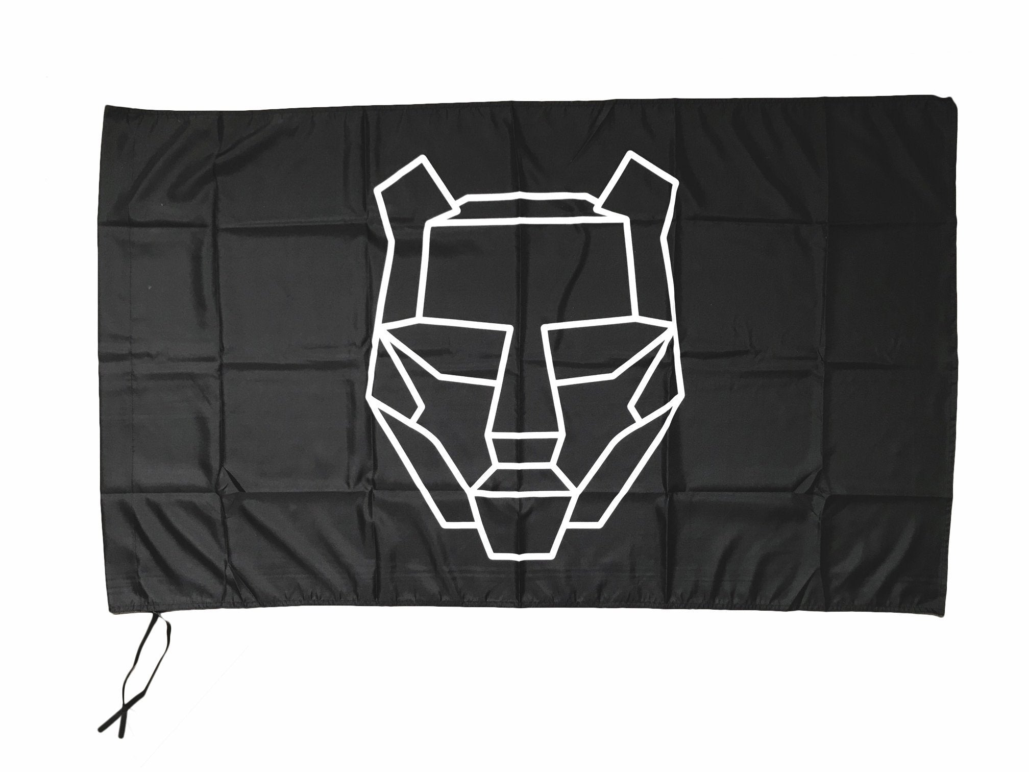 BTSM - Tiger Helmet - Logo Flag - Flag -  Black Tiger Sex Machine-  Electric Family Official Artist Merchandise