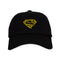 Superman Dad Hat Black - Dad Hat -  Kaskade-  Electric Family Official Artist Merchandise
