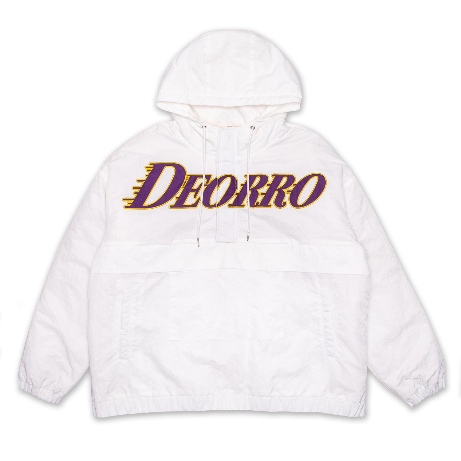 EF x Deorro Jacket - White - Windbreaker -  Electric Family-  Electric Family Official Artist Merchandise