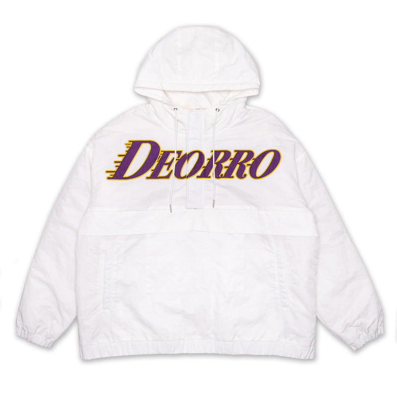 EF x Deorro Jacket - White - Windbreaker -  Electric Family-  Electric Family Official Artist Merchandise