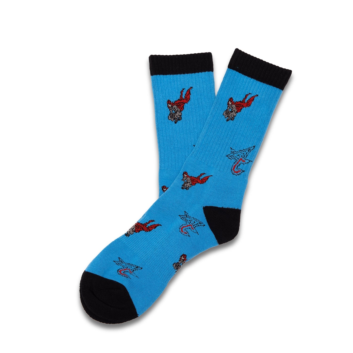 Blue Holiday Socks - Socks -  Adventure Club-  Electric Family Official Artist Merchandise