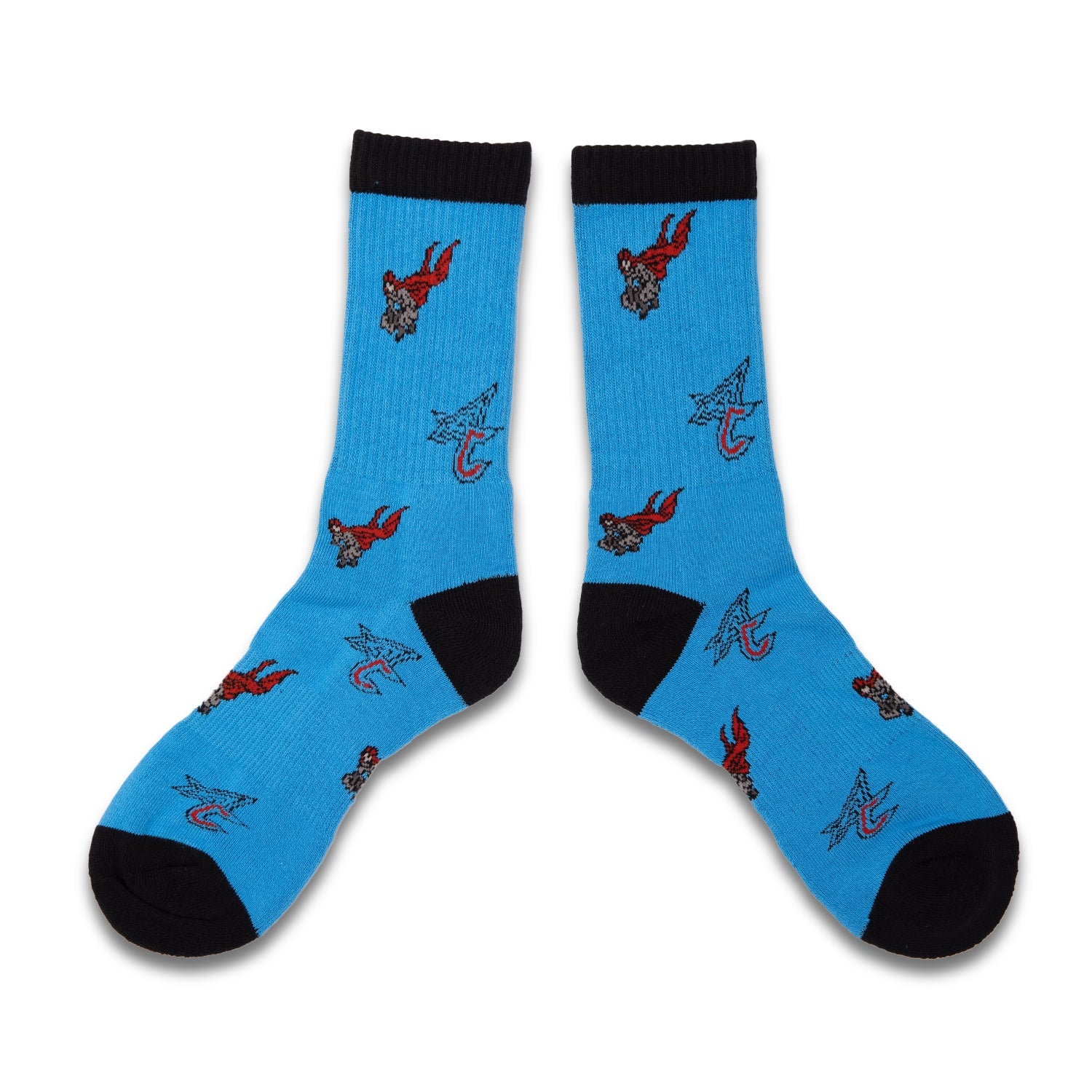 Blue Holiday Socks - Socks -  Adventure Club-  Electric Family Official Artist Merchandise