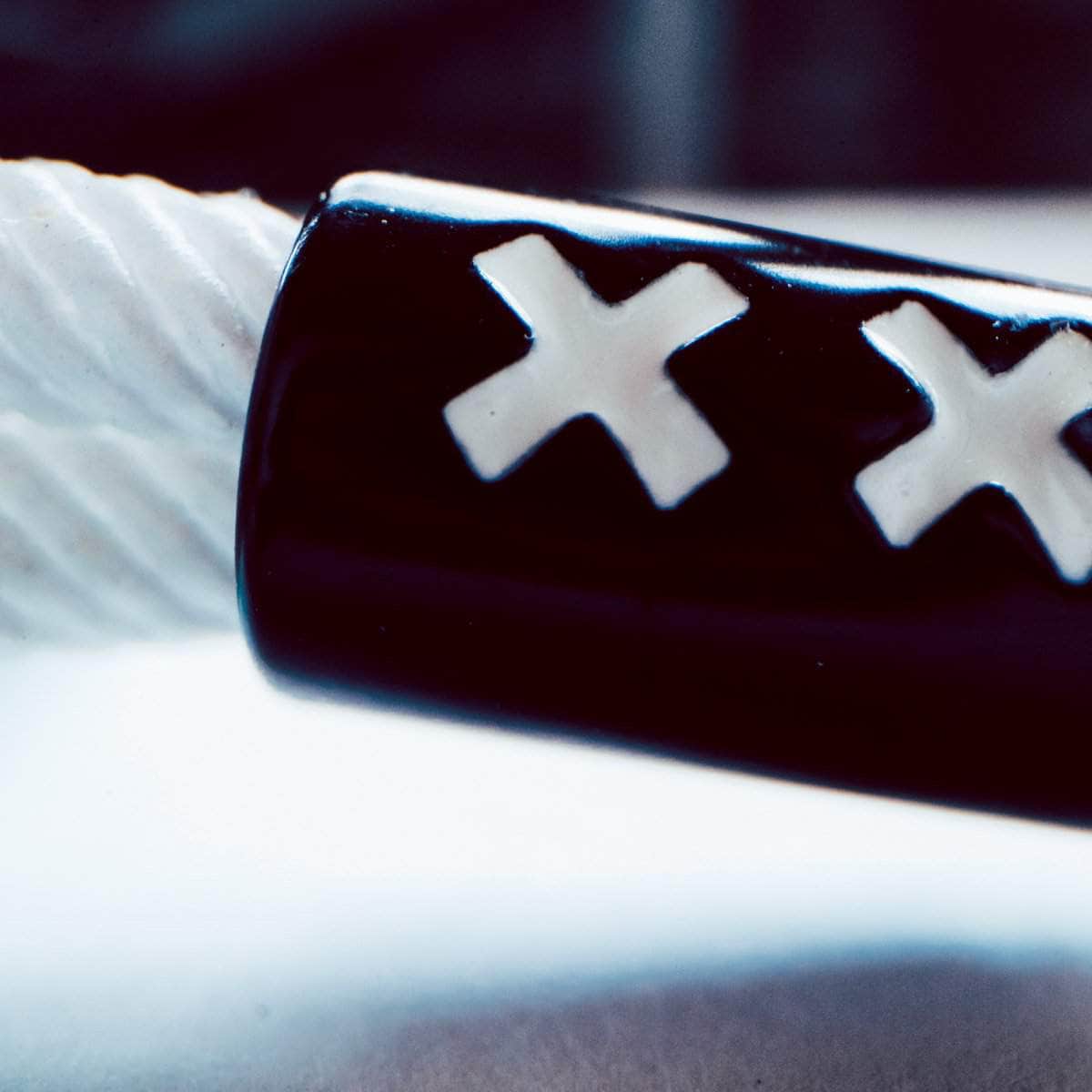 XX New School Bracelet (White/Black) - New School Bracelet -  Electric Family-  Electric Family Official Artist Merchandise