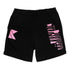 Black / Pink Signature Shorts