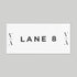 Lane 8 Bumper Sticker