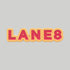 Lane 8 Enamel Pin
