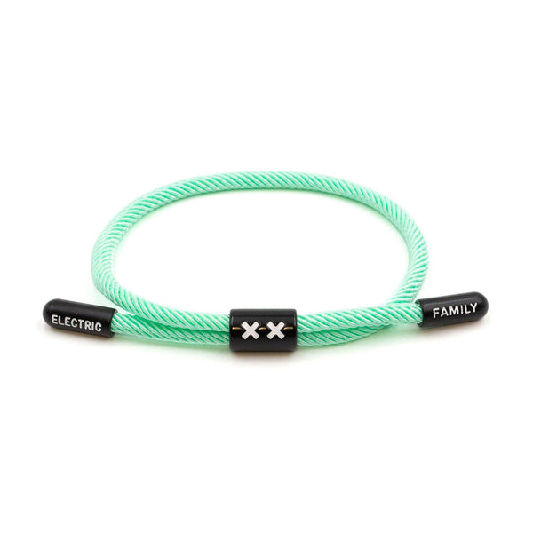 XX New School Bracelet (Diamond/Black) - New School Bracelet -  Electric Family-  Electric Family Official Artist Merchandise