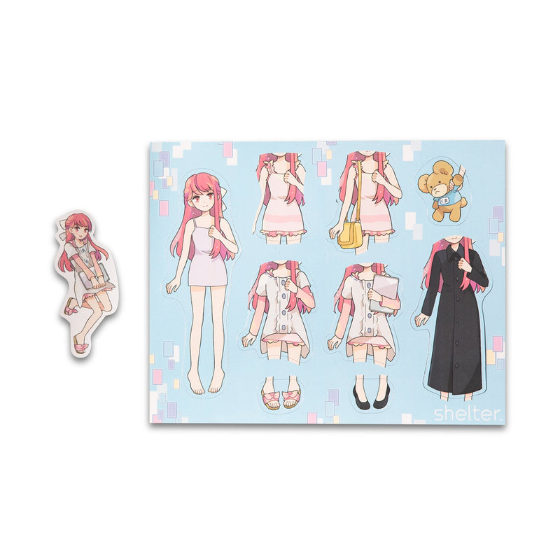 Rin Dress-Up Magnet Set - Magnets -  Porter Robinson-  Electric Family Official Artist Merchandise