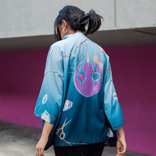 Dabin - Between Broken Haori Jacket - Kimono -  Dabin-  Electric Family Official Artist Merchandise