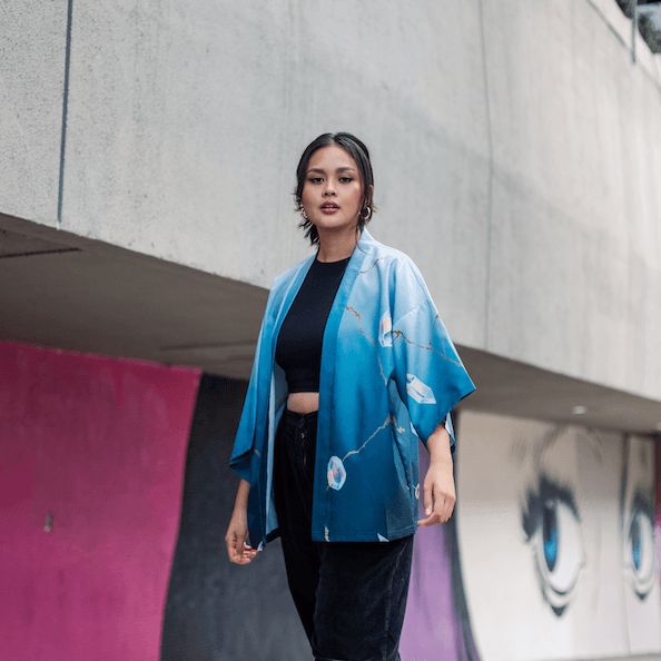 Dabin - Between Broken Haori Jacket - Kimono -  Dabin-  Electric Family Official Artist Merchandise