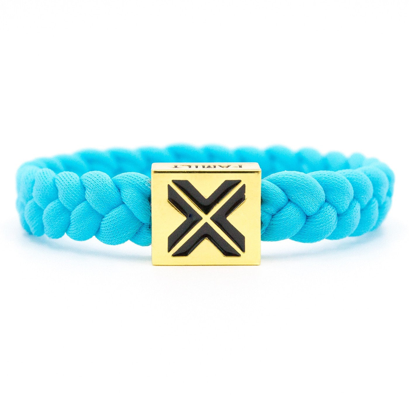 X Bracelet (Gold Clasp) / Diamond - Original Woven -  Electric Family-  Electric Family Official Artist Merchandise