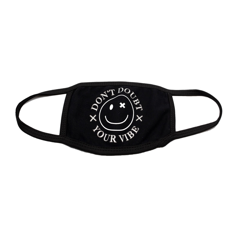 Don't Doubt Your Vibe Mask w/ Filter - Face Mask -  Electric Family-  Electric Family Official Artist Merchandise