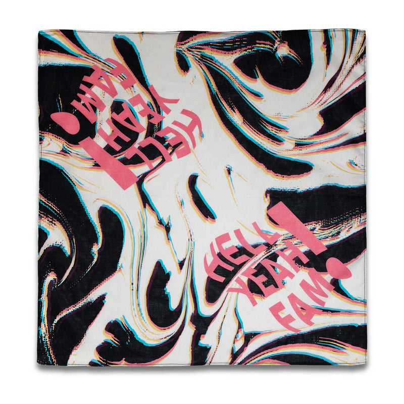 Hell Yeah Fam Bandana - Bandana -  Electric Family-  Electric Family Official Artist Merchandise