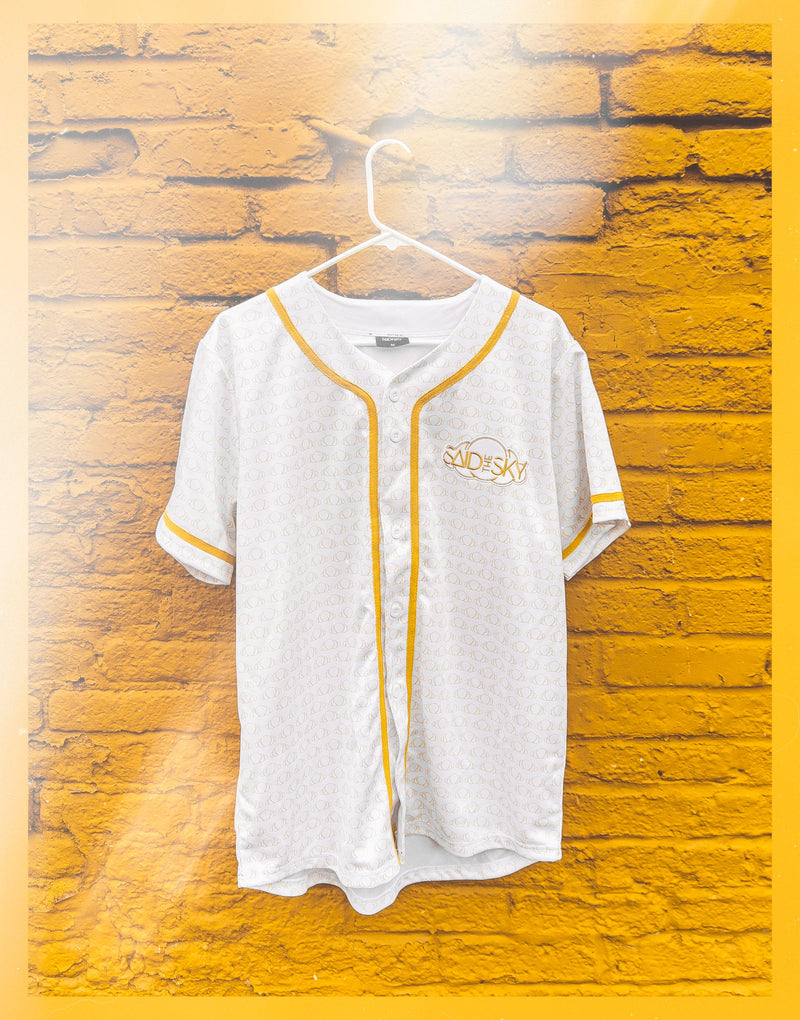 Baseball Jersey / White - Baseball Jersey -  Said the Sky-  Electric Family Official Artist Merchandise